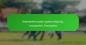Diamantformatie: Speleruitlijning, Loopspelen, Passopties