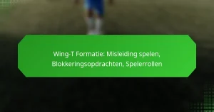 Wing-T Formatie: Misleiding spelen, Blokkeringsopdrachten, Spelerrollen